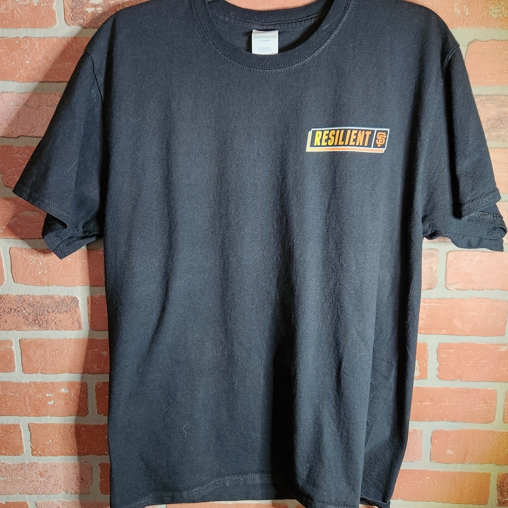 Port Company San Francisco Giants Resilient Black T-Shirt